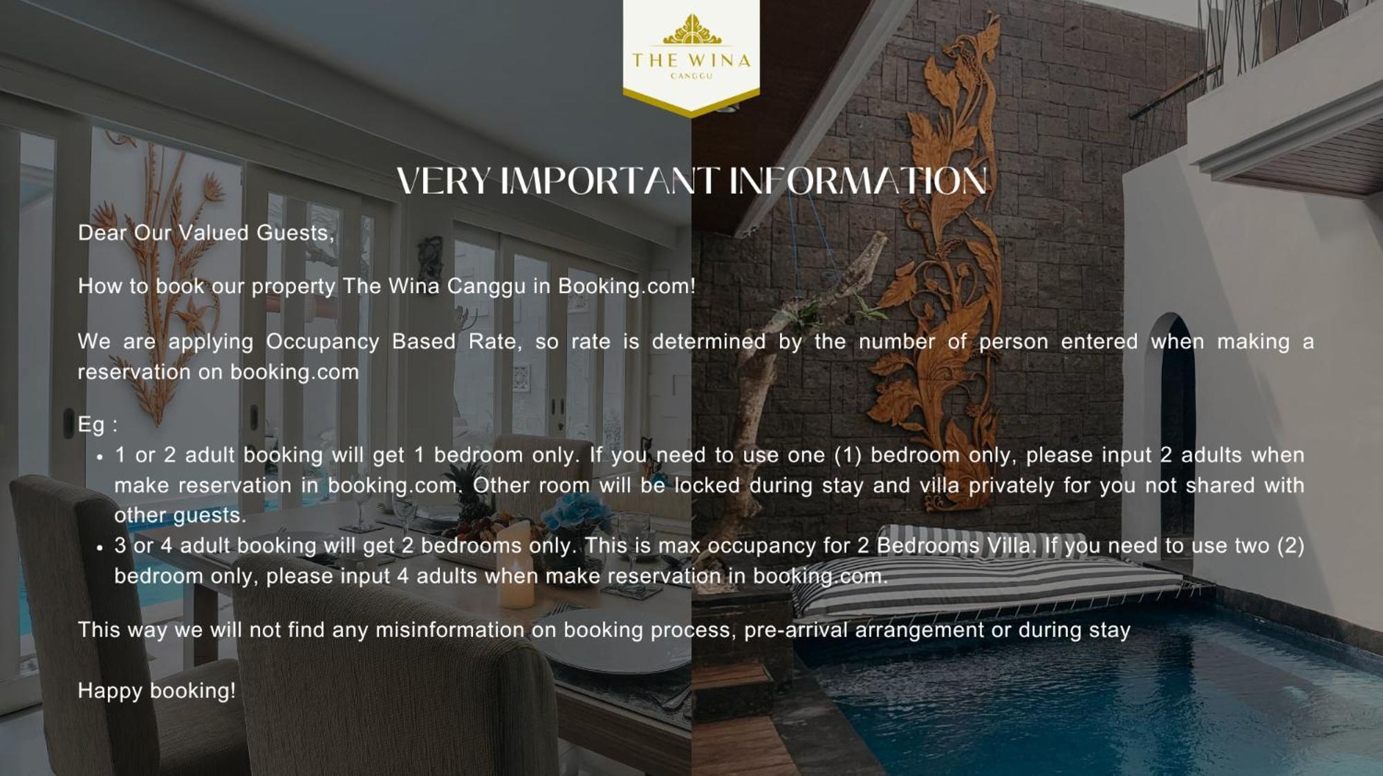 The Wina Villa Canggu Exterior photo